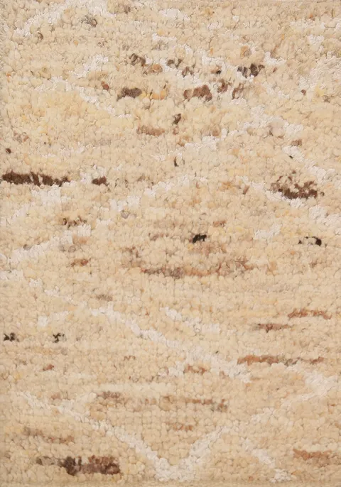 Abstract Wool Moroccan Indian Accent Rug 2x3