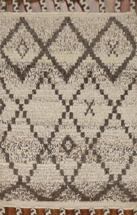 Wool Moroccan Oriental Accent Rug 2x3