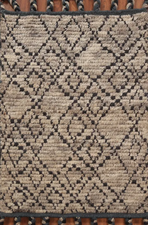 Wool Moroccan Oriental Accent Rug 2x3