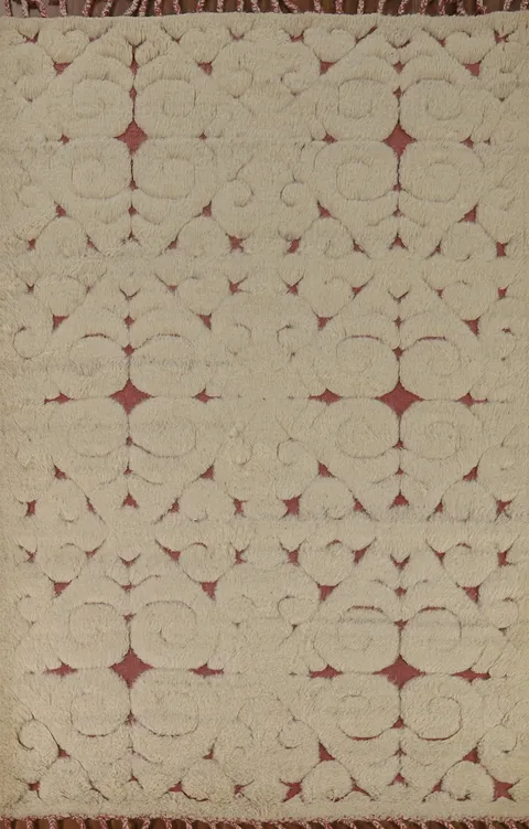 Wool Geometric Moroccan Indian Area Rug 5x8