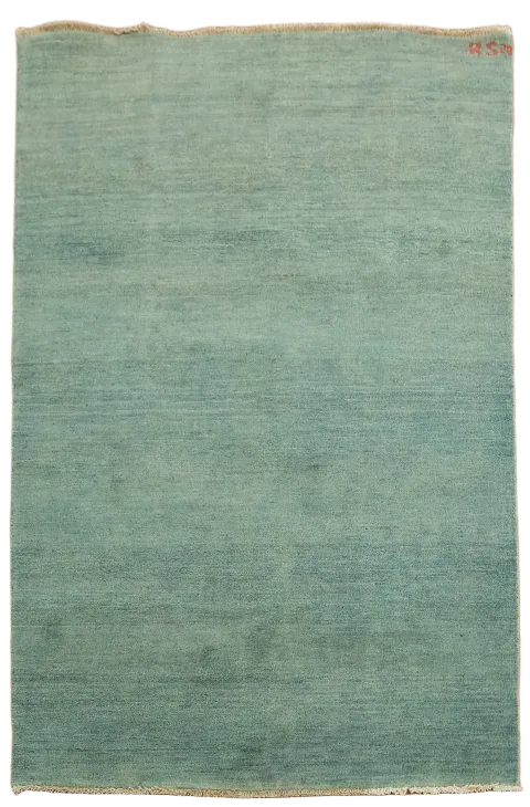 Handmade Gabbeh Wool Modern Rug 4x6