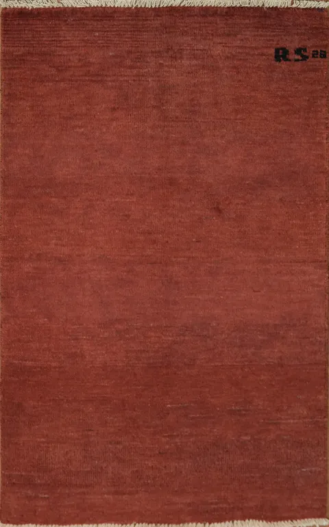 Modern Wool Gabbeh Oriental Rug 3x4