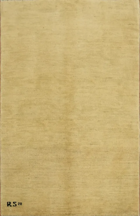 Modern Wool Gabbeh Oriental Rug 3x4