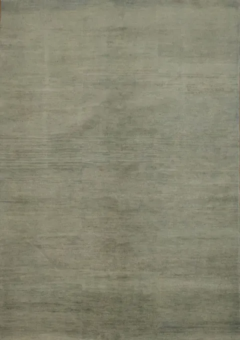 Elegant Light Blue Gabbeh Minimalist Rug for Contemporary Interiors 4'x6'