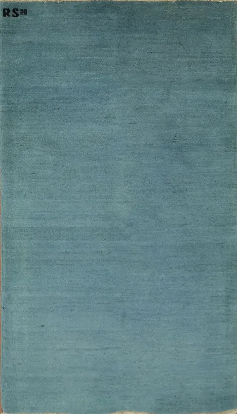 Modern Gabbeh Wool Rug 3x5