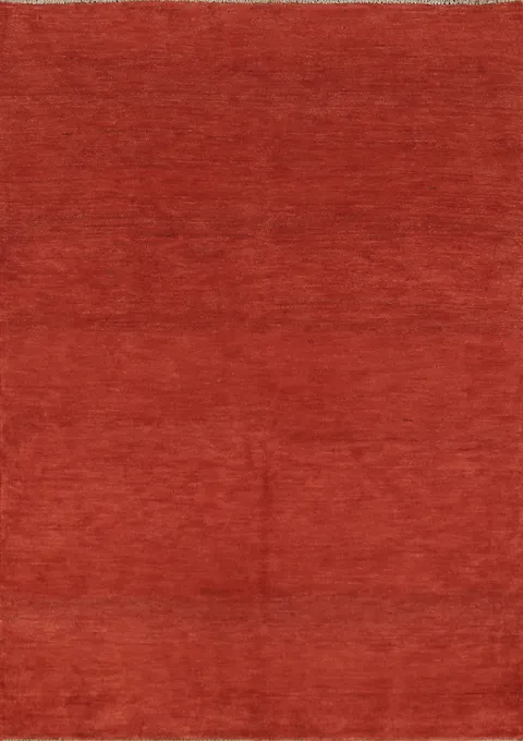 Handmade Gabbeh Wool Modern Rug 4x6