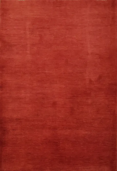Red Gabbeh Modern Wool Foyer Rug 3x5