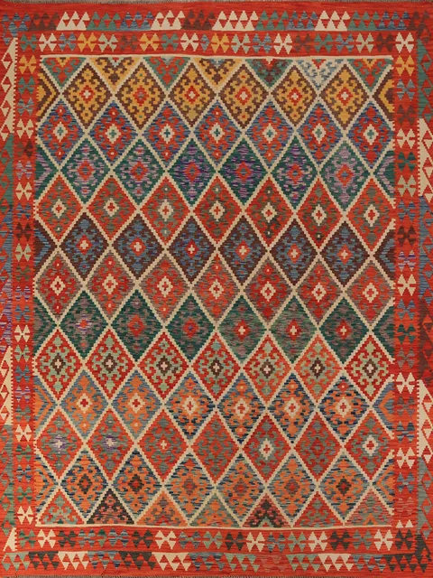 South Western Style Kilim Oriental Area Rug 8x10