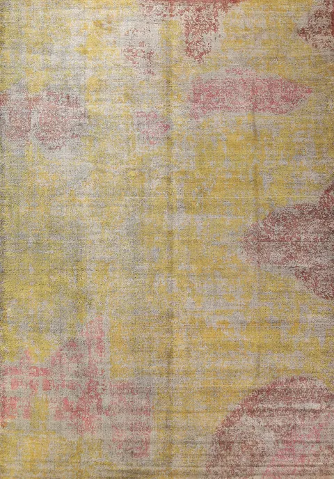 Colorful Wool Modern Abstract Indian Area Rug 8x12