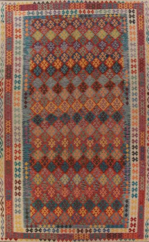 South Western Style Kilim Oriental Large Rug 10x16