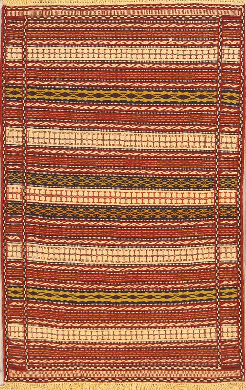 3x5 Kilim Shiraz Persian Area Rug