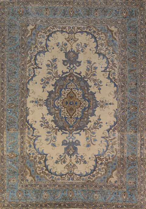 Handmade Wool Tabriz Persian Area Rug 8x11