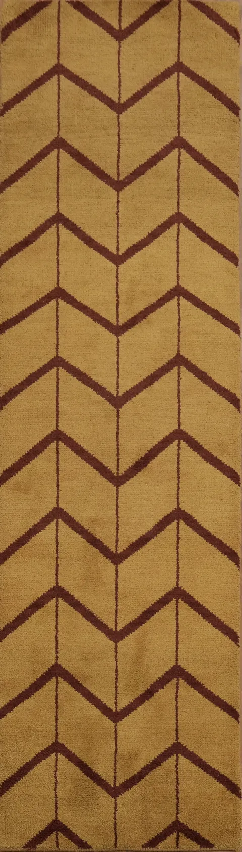 All-Over Moroccan Trellis Oriental Runner Rug 3x10