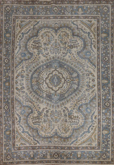 Handmade Wool Tabriz Persian Area Rug 8x11