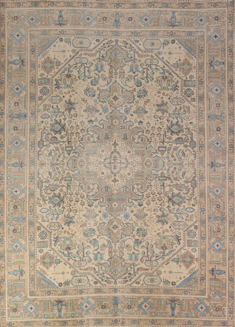Handmade Wool Tabriz Persian Area Rug 8x11