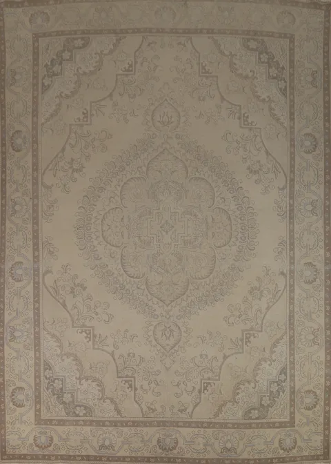 Handmade Wool Tabriz Persian Area Rug 10x13