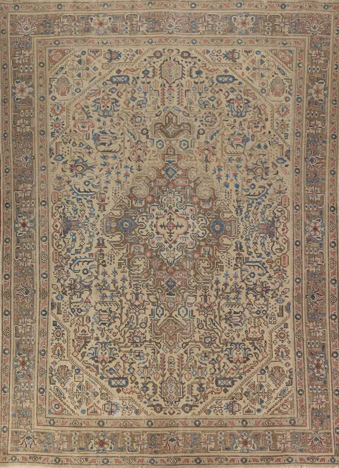 Handmade Wool Tabriz Persian Area Rug 8x11