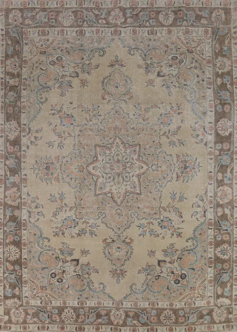 Handmade Wool Tabriz Persian Area Rug 8x11