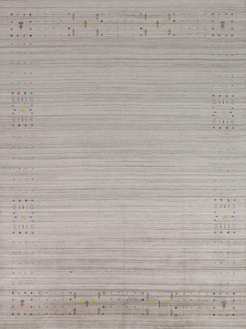 Wool Gabbeh Indian Area Rug 8x10