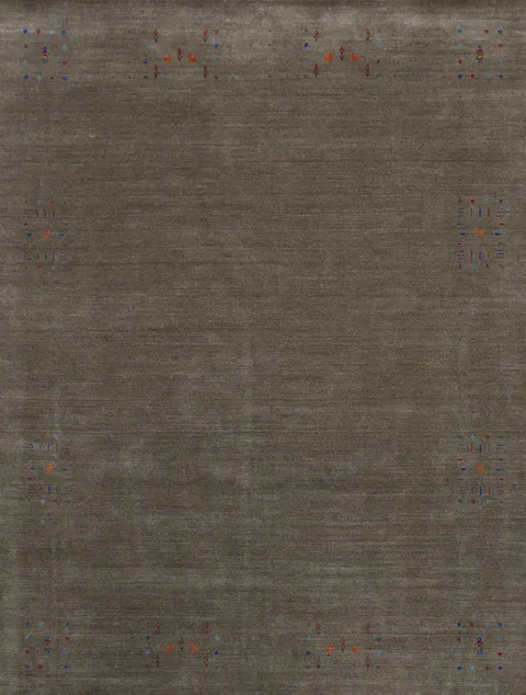 Tribal Wool Gabbeh Indian Area Rug 8x10