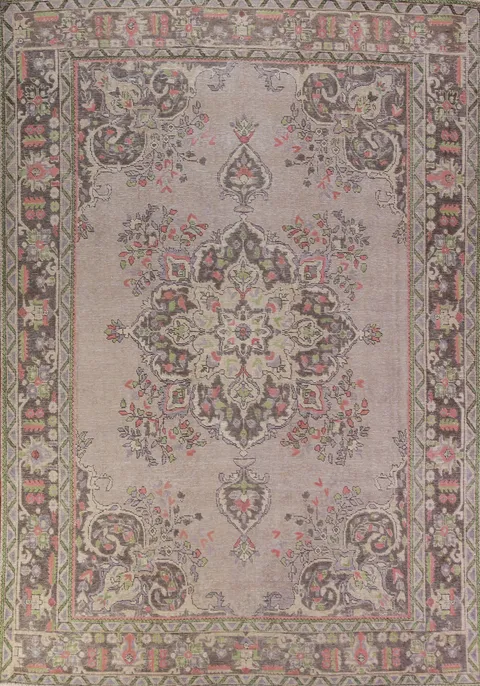 Handmade Wool Tabriz Persian Area Rug 8x11