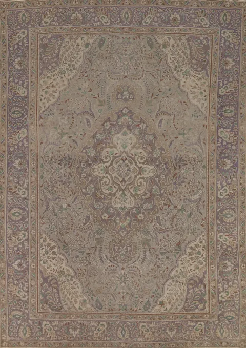 Handmade Wool Tabriz Persian Area Rug 8x11