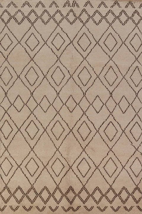 All-Over Moroccan Trellis Oriental Area Rug 5x8