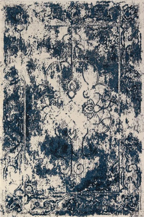 Contemporary Abstract Transitional Turkish Rug 4x6
