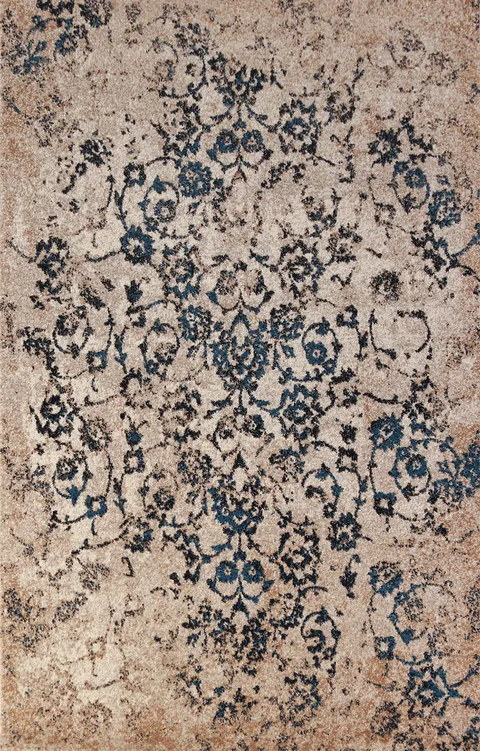 Transitional Turkish Area Rug 5x8