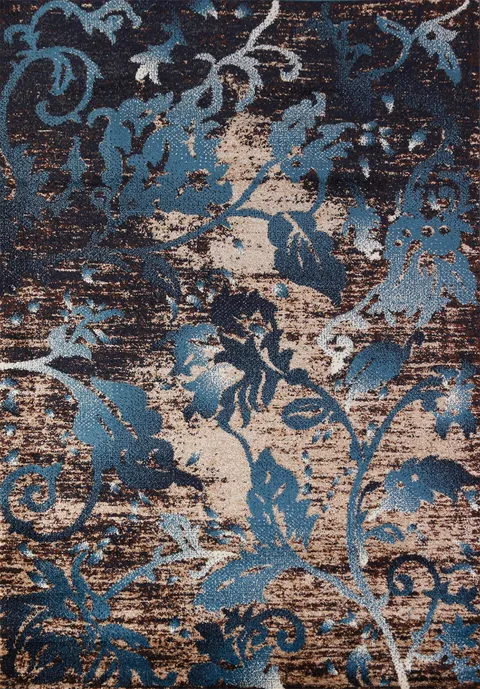 Transitional Oriental Foyer Rug 4x6