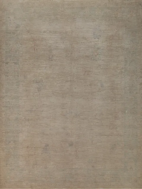 Vegetable Dye Wool Oushak Turkish Area Rug 8x10