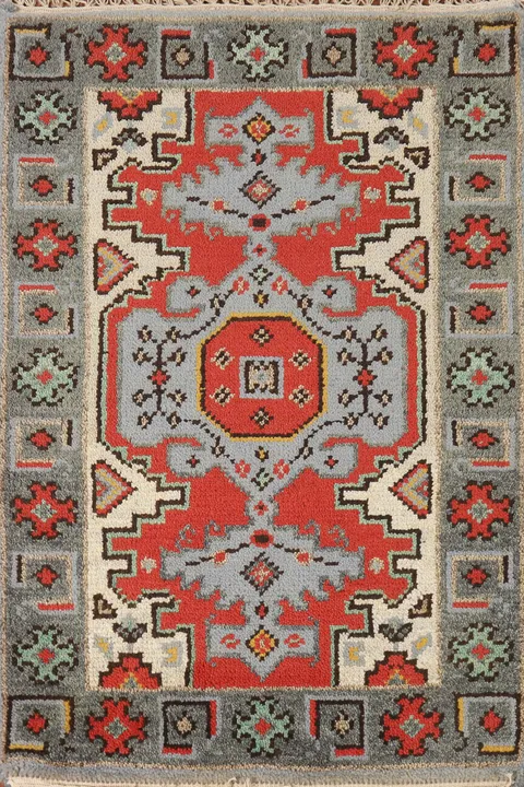 Wool Geometric Viss Oriental Rug 2x3