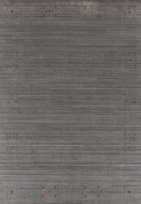 Tribal Wool Gabbeh Indian Area Rug 9x12