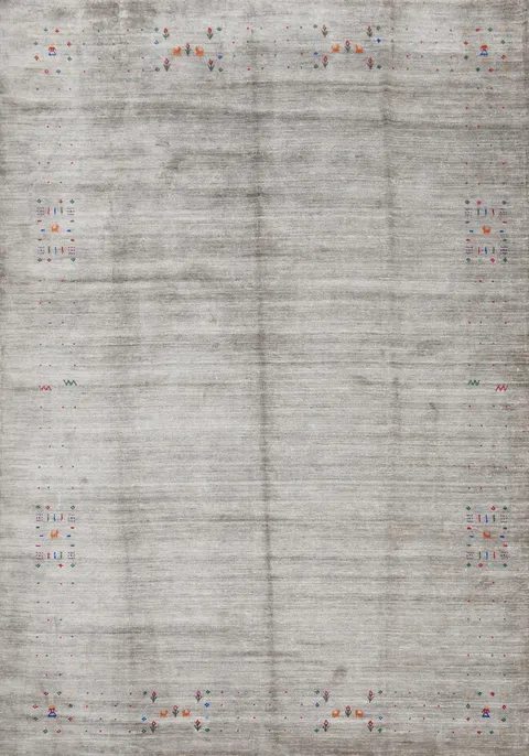 Tribal Wool Gabbeh Indian Area Rug 9x12