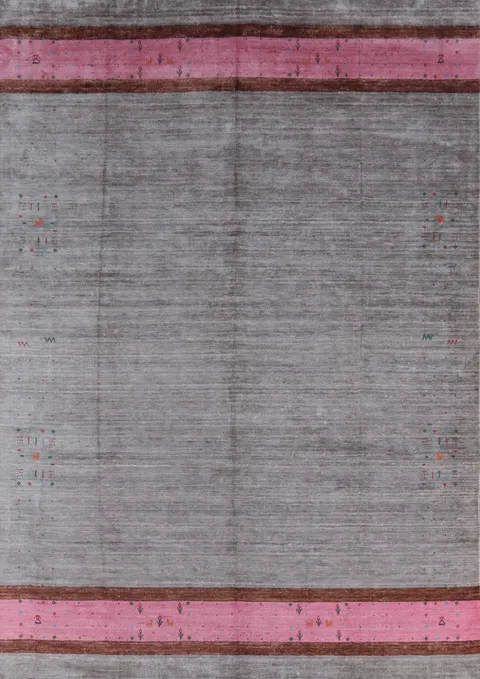 Tribal Gabbeh Oriental Area Rug 9x12