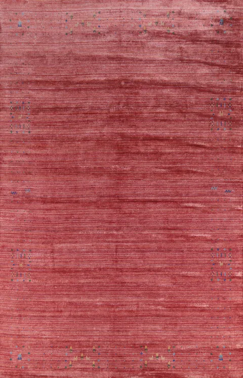 Wool Gabbeh Indian Area Rug 8x12