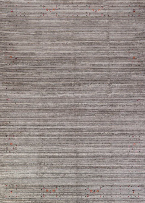 Tribal Wool Gabbeh Indian Area Rug 9x12