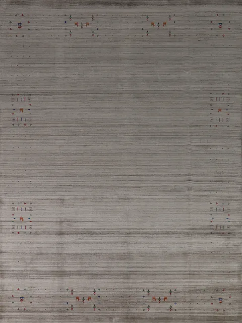 Wool Gabbeh Indian Area Rug 8x10