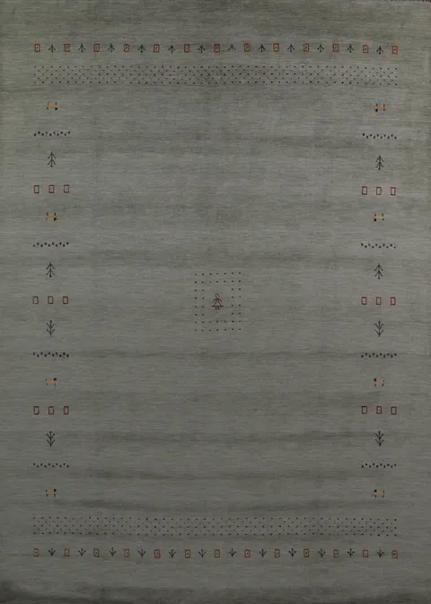 Tribal Wool Gabbeh Indian Area Rug 8x10