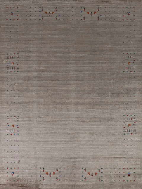 Tribal Wool Gabbeh Indian Area Rug 8x10