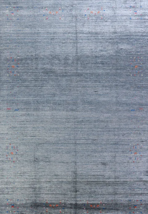 Handmade Silk Gabbeh Oriental Area Rug 9x11