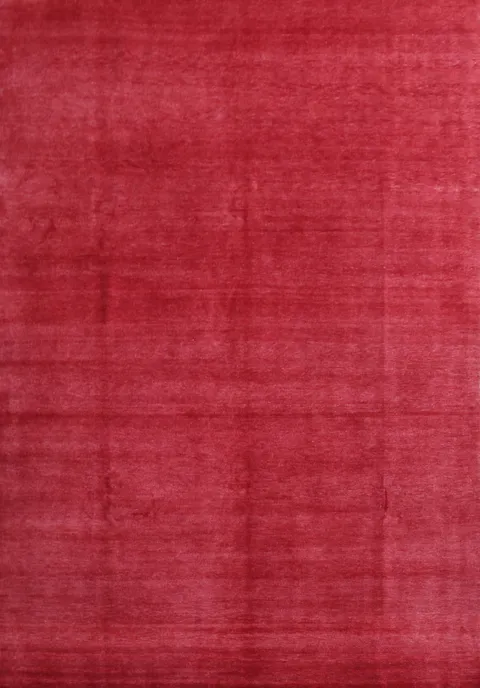 Modern Wool Solid Gabbeh Persian Area Rug 9x12