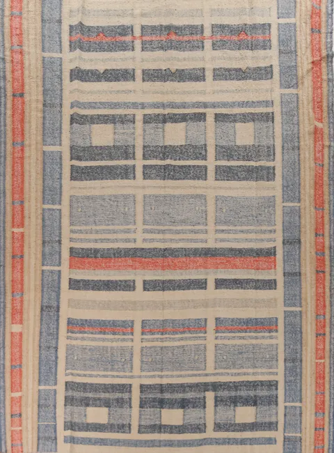 Vegetable Dye Kilim Turkish Large Rug 11x13