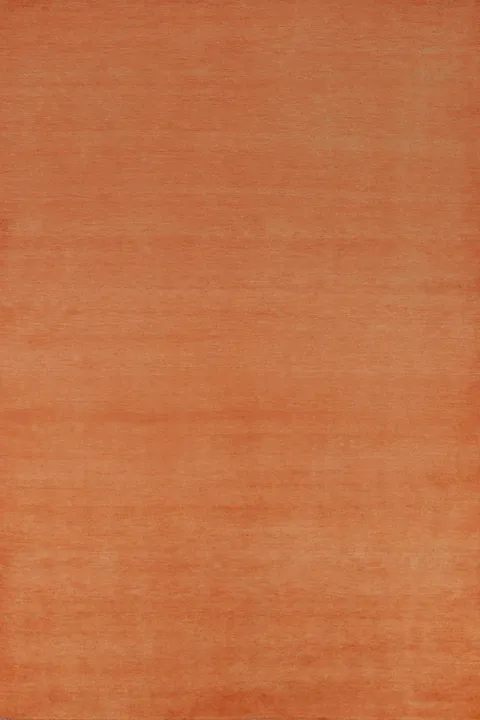 Orange Modern Gabbeh Vegetable Dye Area Rug 6x9