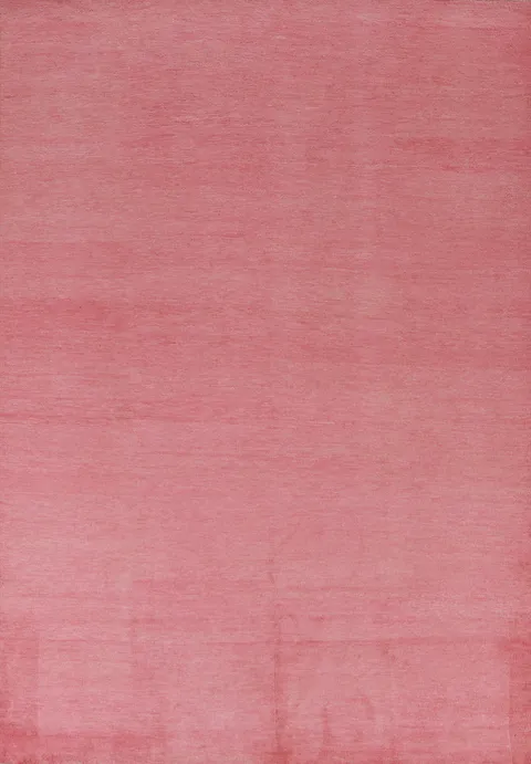 Contemporary Pink Gabbeh Vegetable Dye Area Rug 6x9
