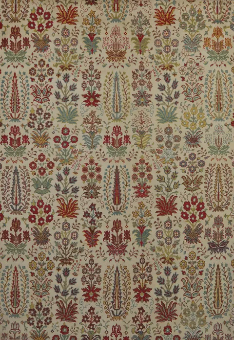 Handmade Floral Ziegler Oriental Area Rug 6x8