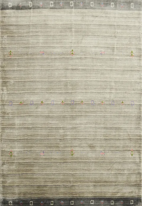 Handmade Gabbeh Oriental Rug 4x6