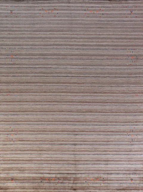 Handmade Wool Gabbeh Indian Area Rug 9x12