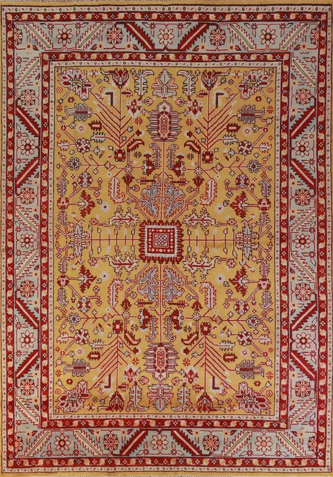 Geometric Heriz Serapi Oriental Area Rug 9x12