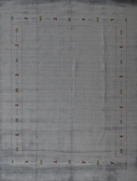 Tribal Gabbeh Indian Area Rug 8x10